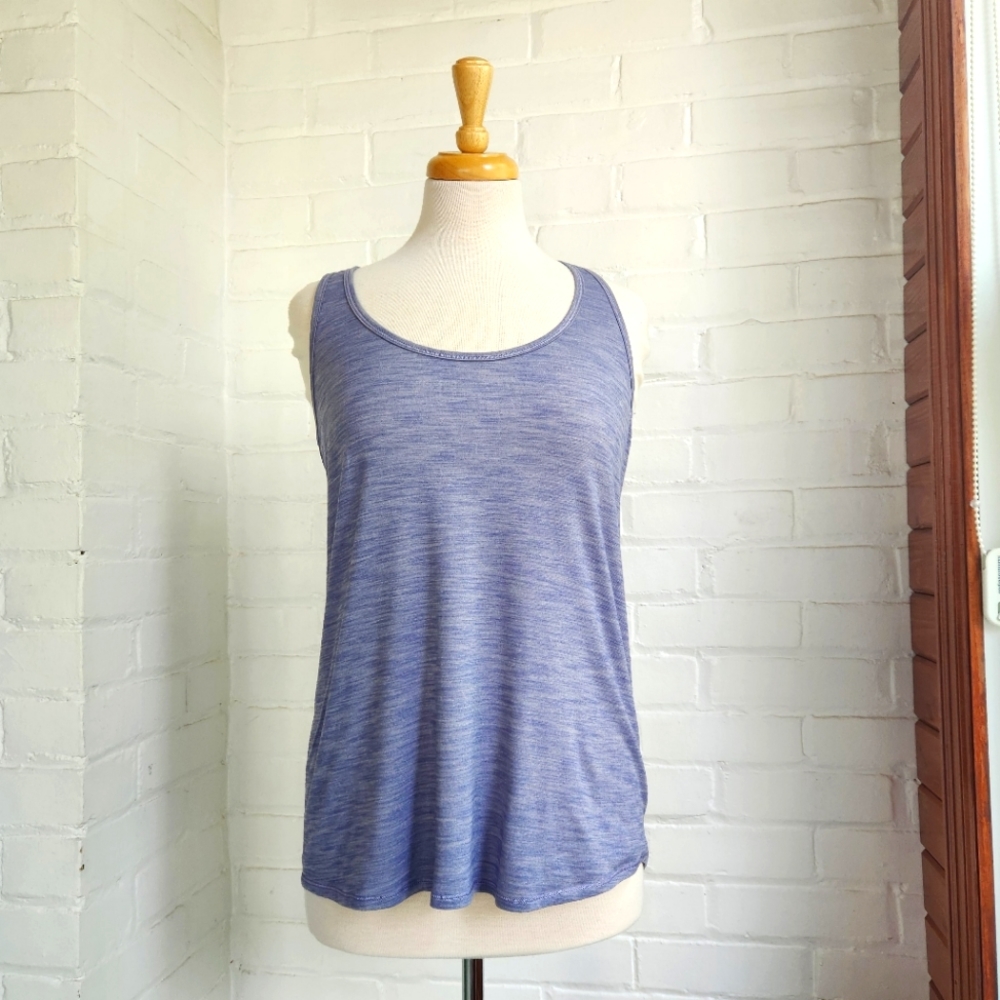 Lululemon Womans Our Sport Tank Purple Heather Racerback Size 6 Or 8